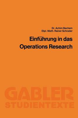 Einführung in das Operations Research