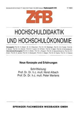 Hochschuldidaktik und Hochschulökonomie