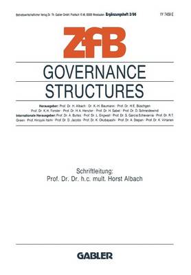 Governance Structures