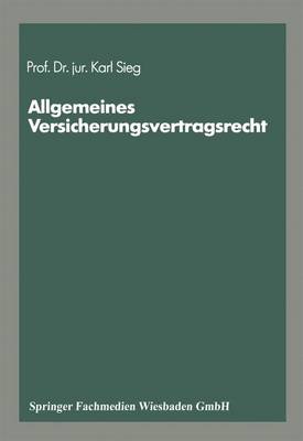 Schriftenreihe „Die Versicherung“