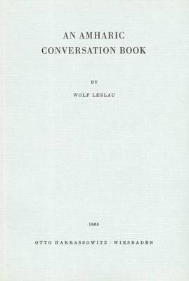 An Amharic Conversation Book