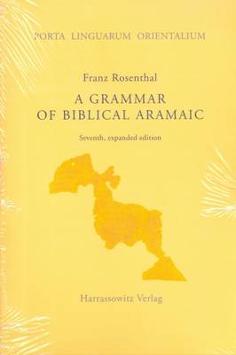 A Grammar of Biblical Aramaic