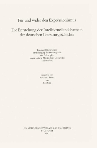 Für und Wider den Expressionismus