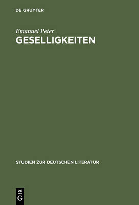 Geselligkeiten