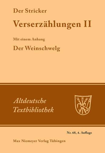 Verserzählungen II