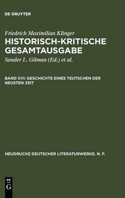 Geschichte eines Teutschen der neusten Zeit