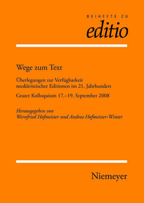 Wege Zum Text