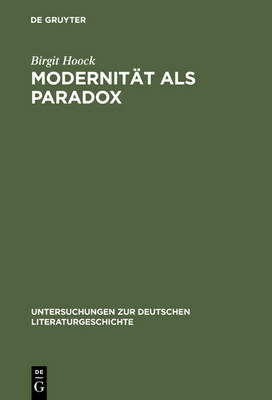 Modernität ALS Paradox