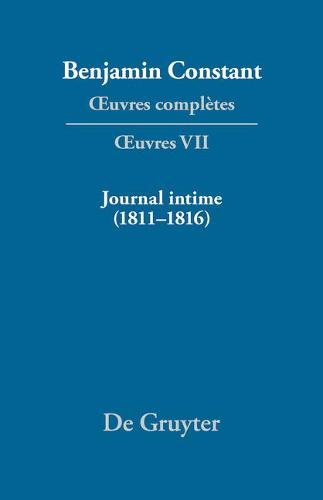 Journal intime (1811–1816). Carnet. Livres de dépenses
