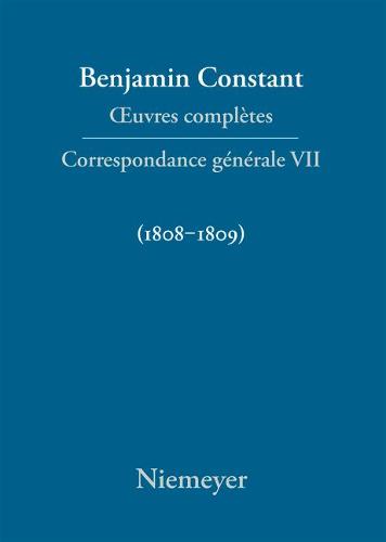 Correspondance Générale 1808-1809