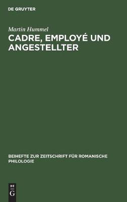 Cadre, employé und Angestellter