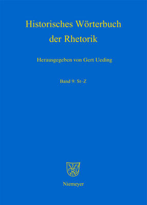 Historisches Worterbuch der Rhetorik, Band 9