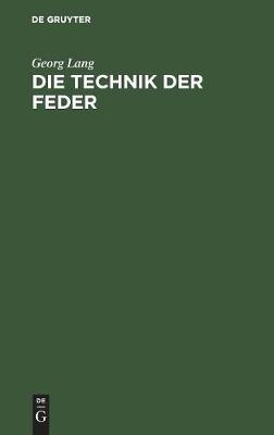 Die Technik Der Feder