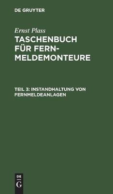 Instandhaltung Von Fernmeldeanlagen