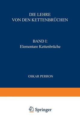Die Lehre von den Kettenbrüchen