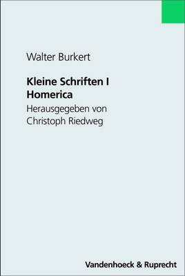 Kleine Schriften I