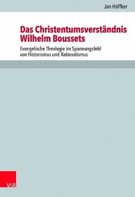 Das Christentumsverständnis Wilhelm Boussets