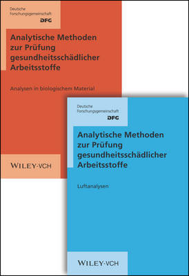 Analytische Methoden zur Prufung gesundheitsschadlicher Arbeitsstoffe
