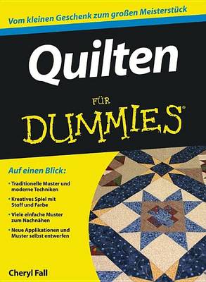 Quilten fur Dummies