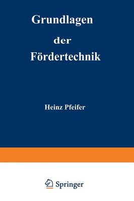 Grundlagen der Fördertechnik