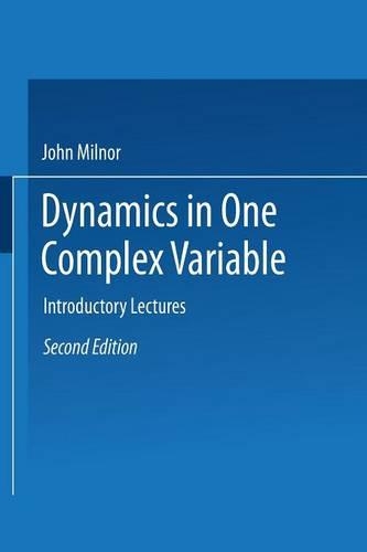 Dynamics in One Complex Variable
