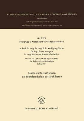 Traglastuntersuchungen an Zylinderschalen aus Stahlbeton