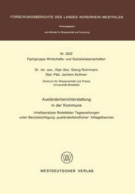 Ausländerberichterstattung in der Kommune