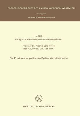 Die Provinzen im politischen System der Niederlande