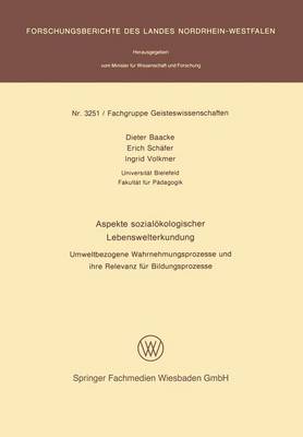 Aspekte sozialökologischer Lebenswelterkundung