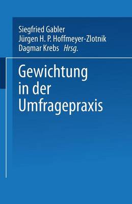Gewichtung in der Umfragepraxis