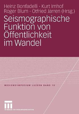 Seismographische Funktion von Öffentlichkeit im Wandel