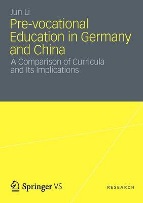 Pre-vocational Education in Germany and China