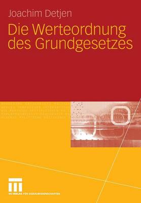 Die Werteordnung des Grundgesetzes