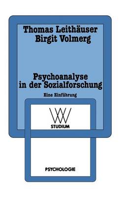 Psychoanalyse in der Sozialforschung