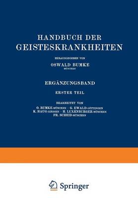 Handbuch der Geisteskrankheiten