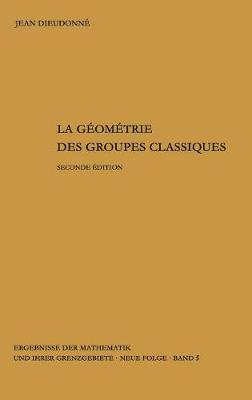 La geometrie des groupes classiques