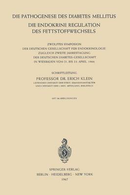 Die Pathogenese des Diabetes Mellitus
