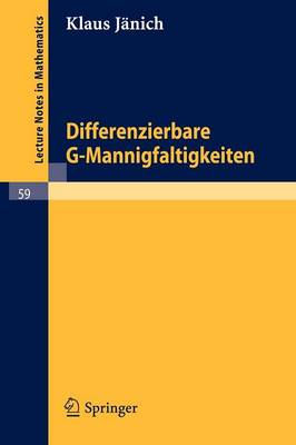 Differenzierbare G-Mannigfaltigkeiten
