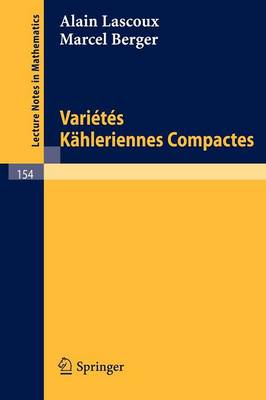 Varietes Kähleriennes Compactes