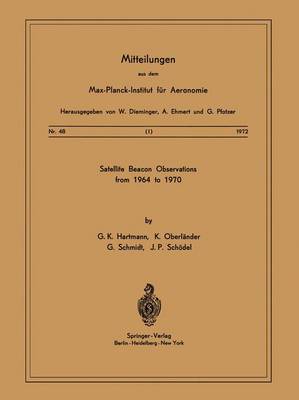 Satellite Beacons Observations from 1964 to 1970