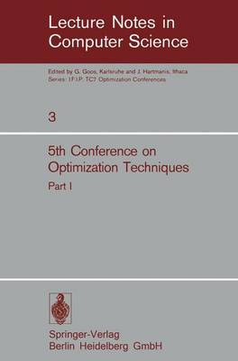 Fifth Conference on Optimization Techniques. Rome 1973
