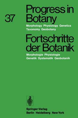 Progress in Botany / Fortschritte Der Botanik