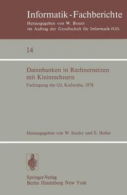 Datenbanken in Rechnernetzen mit Kleinrechnern