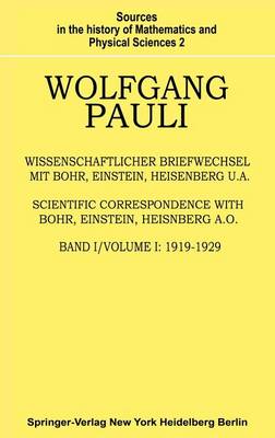Wissenschaftlicher Briefwechsel mit Bohr, Einstein, Heisenberg u.a.
