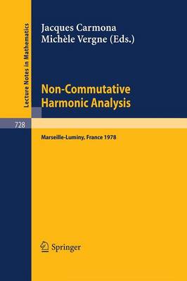 Non-Commutative Harmonic Analysis