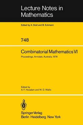 Combinatorial Mathematics VI