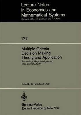 Multiple Criteria Decision Making Theory and Application