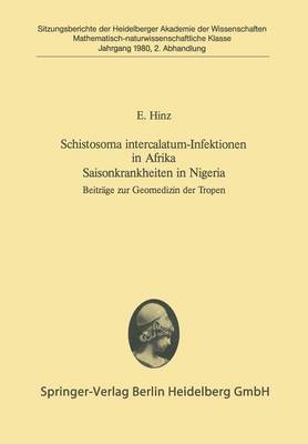 Schistosoma intercalatum-Infektionen in Afrika Saisonkrankheiten in Nigeria