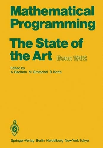 Mathematical Programming the State of the Art