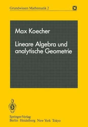 Lineare Algebra und Analytische Geometrie